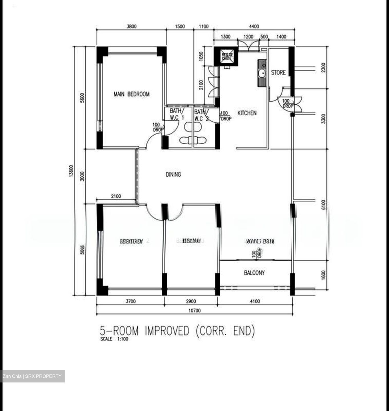 Blk 239 Lorong 1 Toa Payoh (Toa Payoh), HDB 5 Rooms #598861511